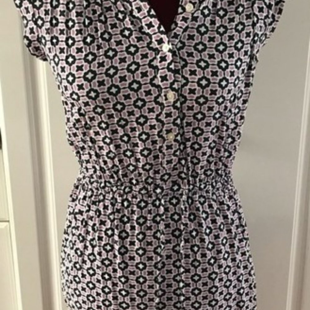 LOFT Adorable Lightweight Summer Mini Dress